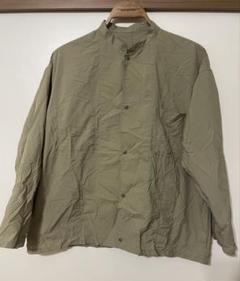 MUJI Labo 撥水ナイロン リバーシブルシャツジャケット スタンドカラー 無印良品の春服】最高のライトアウター見つけました【MUJI Labo