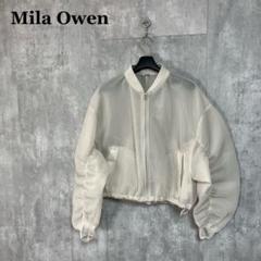 Mila Owen]ボリュームシアーブルゾンジャケット | KOBUNSHA