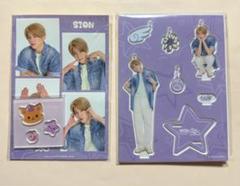 NCT WISH ペンミ シオン アクスタ ステッカー