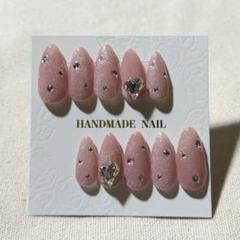 マグネットネイル ネイルチップ ピンク
