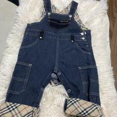 BURBERRY デニムオーバーオール80センチ