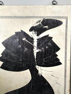 サロメ アートパネル オーブリービアズリー THE BLACK CAPE サロメ アートパネル オーブリービアズリー THE BLACK CAPE