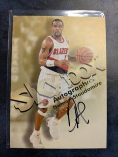 ★AUTO★Damon Stoudamire サイン入りカード Blazers