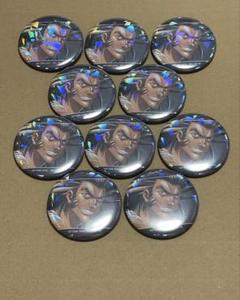 HUNTER×HUNTER Ani-Art aqua バッジ　ウボォーギン10個