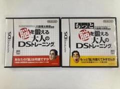 脳を鍛える大人のDSトレーニング 2本セット 箱・説明書付き