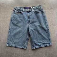 90s】LEVISリーバイス シルバータブ ショーツ BAGGY usa製36
