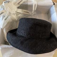 シャネル 2021新作 ハット CHANEL 帽子 完売 ブラック 新品 黒
