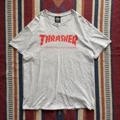 【THRASHER】スラッシャー Tシャツ グレー　Lサイズ 灰色
