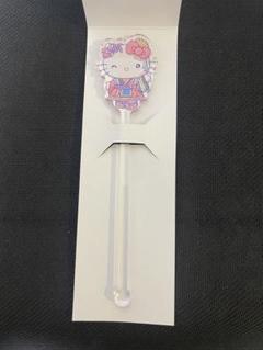 サンリオピューロランド　ネオナツマツリⅡ　マドラー　ハローキティ※抽選補助券なし