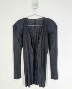 新品　グレー　エレガンスボレロカーディガン　☆プリーツプリーズでは✖️ 2025年最新】PLEATS PLEASE レディース カーディガン・ボレロ