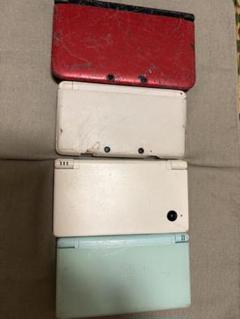 Nintendo3DS LL .3DS共にジャンクと他2台まとめ売り。SD付き❗️