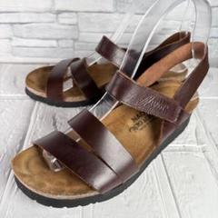 美品　NAOT ナオト　Kayla ケーラ　コンフォートサンダル　ブラウン　37 美品 NAOT ナオト Kayla ケーラ コンフォートサンダル ブラウン