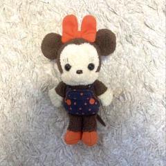【美品】ミニーマウス ぬいぐるみ リボン付き