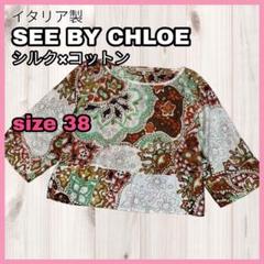 シーバイクロエ　花柄　パフスリーブ ブラウス パフスリーブ See by Chloe(シーバイクロエ) ブラウス・シャツ