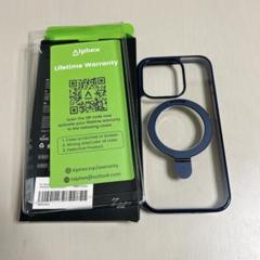 iPhone 15 Pro 用 ケース チタニウムリング付き 角度調整