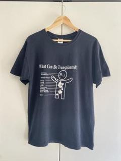 00s JERZEES 人体プリントTシャツ　メッセージ