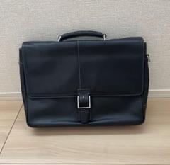 COACH極美品 レザー ビジネスバッグ ネイビー/ブラック新品同様 美品】COACH 黒 レザービジネスバッグ - メルカリ