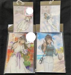 アベイル　桜島麻衣 アクリルプレート ダイカットステッカー 青春ブタ野郎