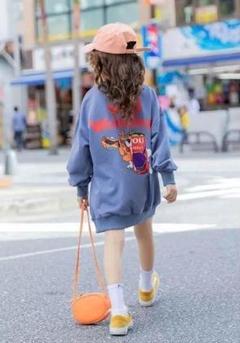 742 新品 キッズ150 女の子 韓国 トップス トレーナー