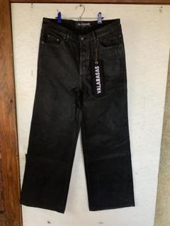 の*あ様 最安値！！VALABASAS バラバサス/ブーツカット パンツ/34 中古・古着通販】VALABASAS (バラバサス) デニムパンツ ブラック