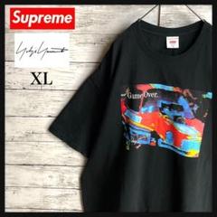 1794 UU【ＸＬ】シュプリーム×ヨウジヤマモト☆人気コラボビッグロゴＴシャツ