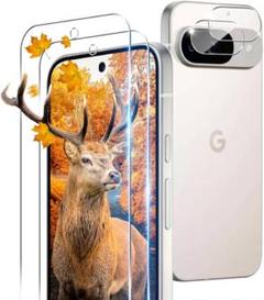 【2+2枚セット 指紋認証対応】 用 Google Pixel 9 ガラス