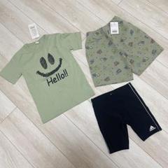 3点セット アディダス 水着 Tシャツ ハーフパンツ ブリーズ
