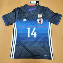 サッカー日本代表　ユニフォーム　武藤嘉紀　サムライブルー　160cm サッカー日本代表 ユニフォーム 武藤嘉紀 サムライブルー 160cm