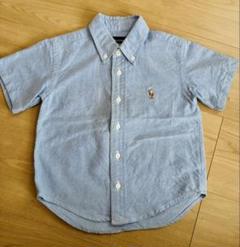 ☆RALPH LAUREN/ラルフローレン☆タンガリー半袖襟付きシャツ90☆