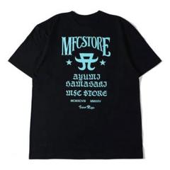 浜崎あゆみ× MFC STORE 店舗限定Tシャツ　ブラック× ピンク　L 浜崎あゆみ× MFC STORE 店舗限定Tシャツ ブラック× ピンク L