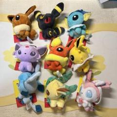 ポケモンドールズ ぬいぐるみ ブイズ 9種セット ブラッキー