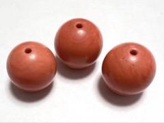 国産本珊瑚 天然 赤珊瑚 13〜14mm丸玉 大玉 まとめ売り