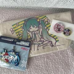 初音ミク トートバッグ &缶バッジ