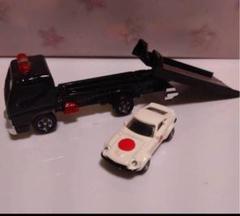 トミカ　積載車デコトラ改造　スライド式　ミニカー