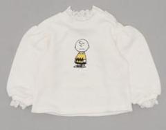 新品★ PEANUTS チャーリーブラウン レース トレーナー カットソー