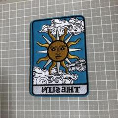 N-8タロットカード 太陽 刺繍パッチ