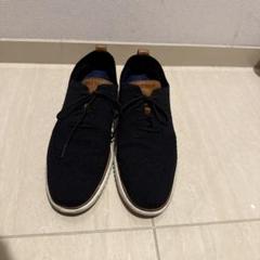 コールハーン　 COLE HAAN 27.5cmニットシューズ レザータブ付きのサムネイル
