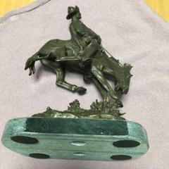 0459 カウボーイ ロデオ ブロンズ 像 フレデリック レミントン m49519610113_1.jpg?1618475684