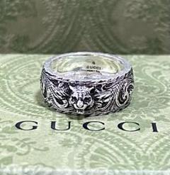 新品 GUCCI グッチ タイガー トラ アラベスク リング 指輪 22号