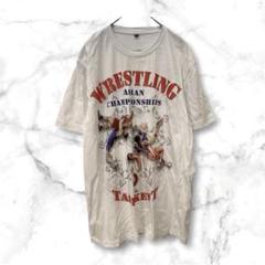 【限定品/一点限り】レスリング アジア選手権 記念Tシャツ（XL）大きいサイズ