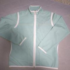 ellesse ミントグリーン メッシュ ジャケット　Lサイズ