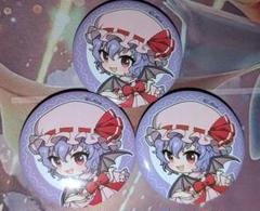 【東方project】レミリア・スカーレット　缶バッジ　ダイソー　Seria 東方Project ホログラム缶バッジ レミリア・スカーレット