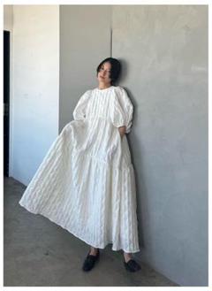 新品未使用✨CLANE クラネ ロングワンピース ホワイト L 完売品 2025年最新】clane ワンピース 白の人気アイテム - メルカリ