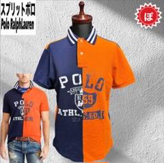 ✅Ralph Lauren スプリット アシンメトリー ポロシャツ