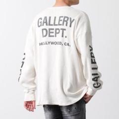 ギャラリーデプト Gallery dept 長袖 サーマル ニット Gallery Dept ギャラリーデプト サーマル ニット 黒