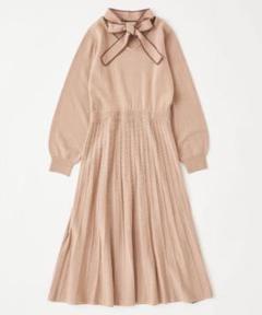 大人気完売品 ♡ ナイスクラップ ♡ ボウタイニットワンピ