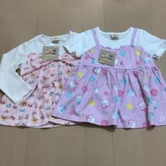 新品　アンパンマンドキンちゃんチュニック 100cm ピンク