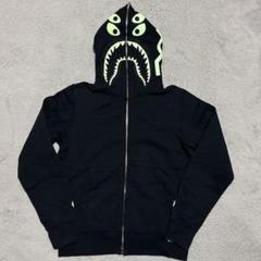 APE BAPE KAWS ユニオンジャック　パーカー　STA M シャーク エイプ ( APE ) ユニオンジャック シャーク パーカー shark full