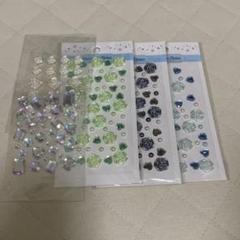 デコレーションシール 推し活 バラ ハート セリア