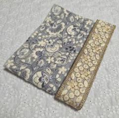 インド刺繍リボン　各約１m 　2本セット